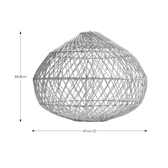 Easy Fit Pendant Shade - Natural, Rattan