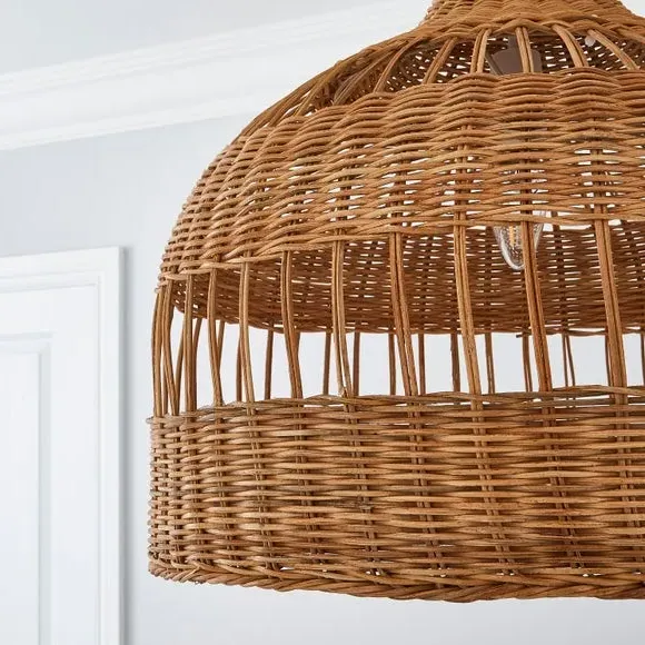 Easy Fit Pendant Shade - Natural, Rattan