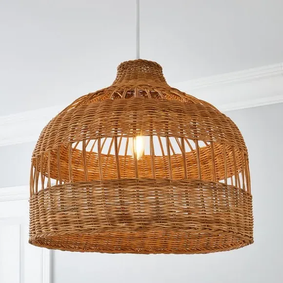 Easy Fit Pendant Shade - Natural, Rattan image