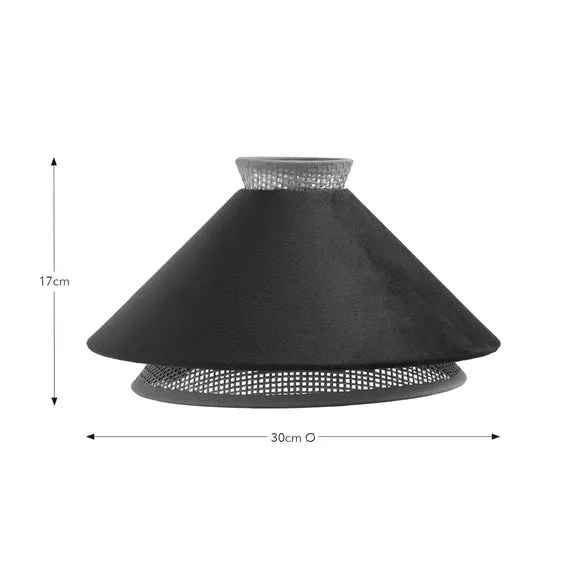 Easy Fit Pendant Shade - Navy, Velvet