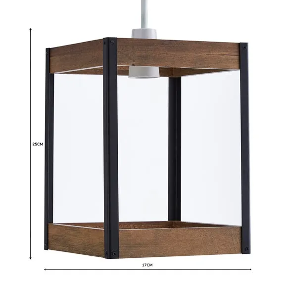 Easy Fit Pendant Shade - Pine