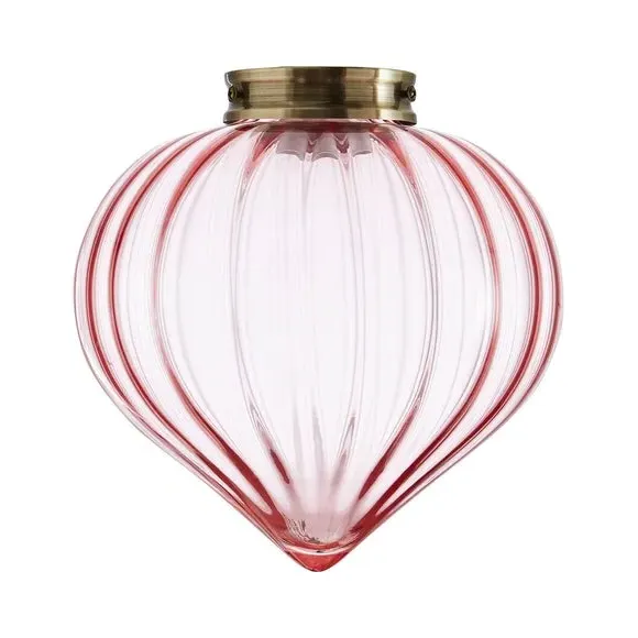 Easy Fit Pendant Shade - Pink, Glass