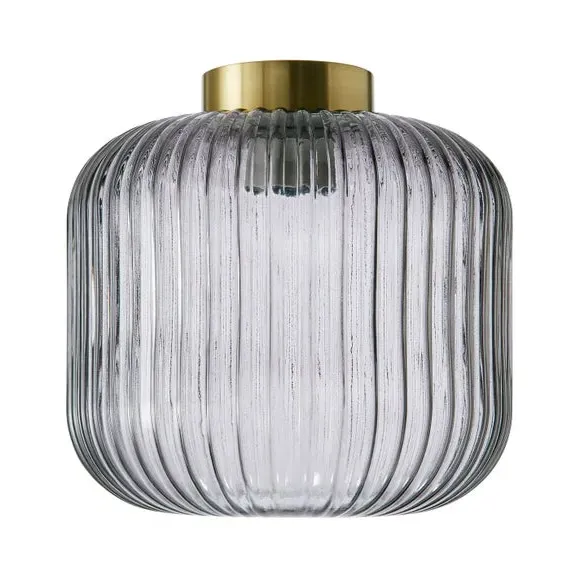 Easy Fit Pendant Shade - Smoke, Glass