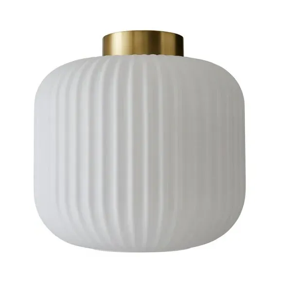 Easy Fit Pendant Shade - White, Glass