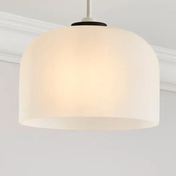 Easy Fit Pendant Shade - White, Glass image