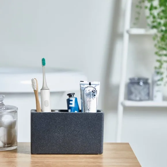 Electric Toothbrush Holder - Grey, Resin image
