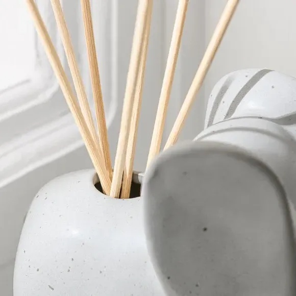 Elephant Reed Diffuser 100ml - Grey, Ceramic