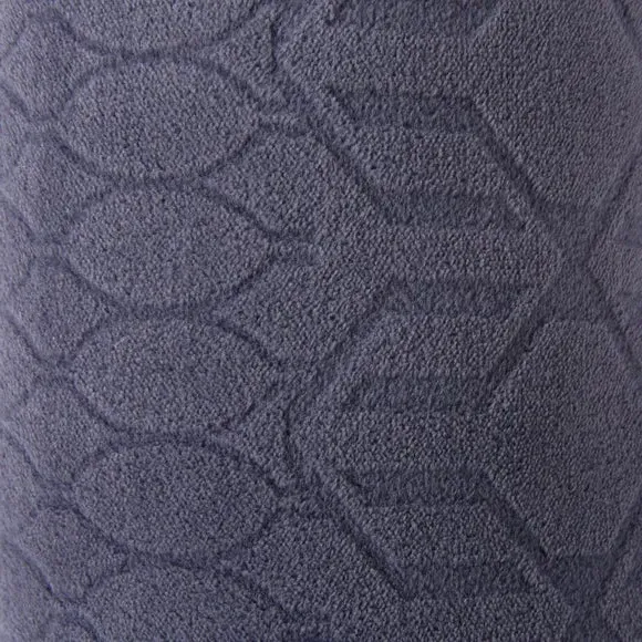 Embossed Draught Excluder - Navy, Fabric