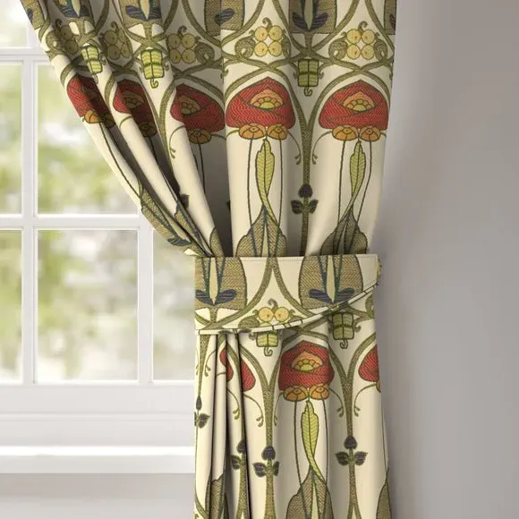 Embroidered Curtain Tieback - Multi