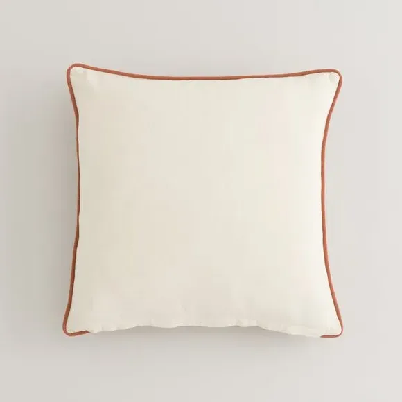 Embroidered Floral Cushion - Multicolor