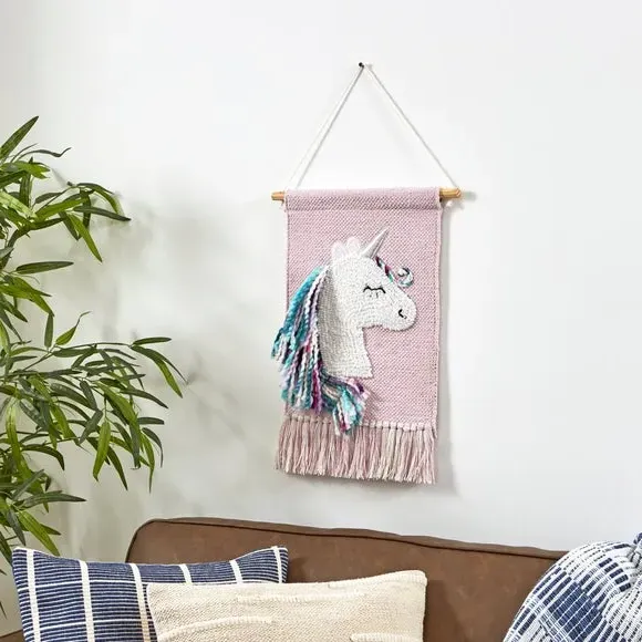 Embroidered Wall Hanging - Natural, Fabric image