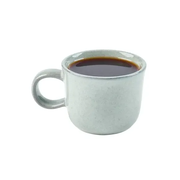 Espresso Mug with Reactive Glaze - Sage, Stoneware