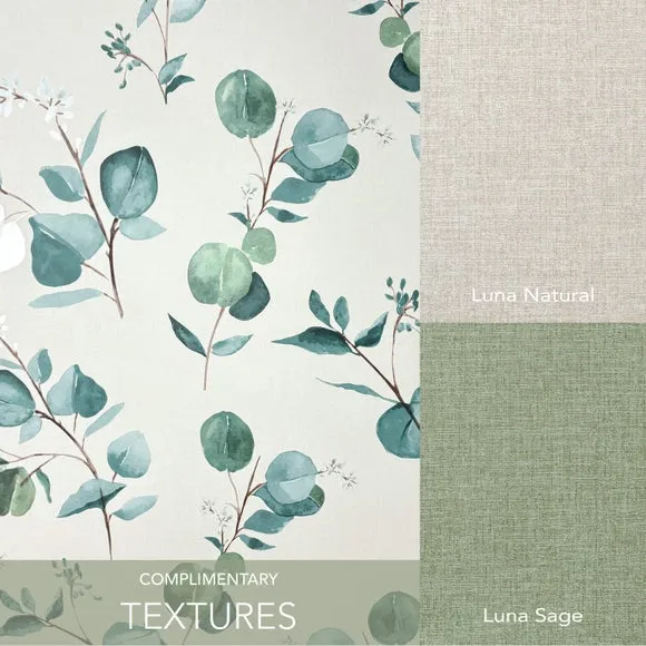 Eucalyptus Leaf Wallpaper - Green