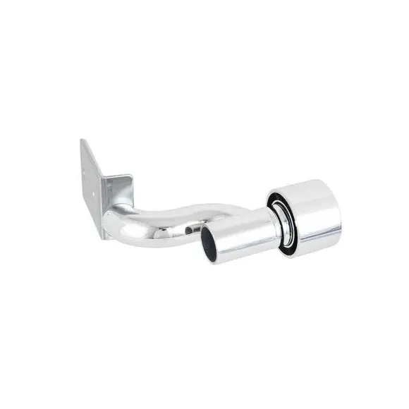 Extendable Curtain Pole No Drill - Chrome, Metal