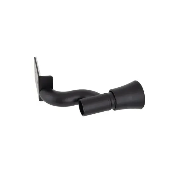 Extendable Curtain Pole No Drill - Matt Black