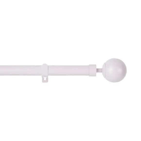 Extendable Curtain Pole with Eyelets - Lilac