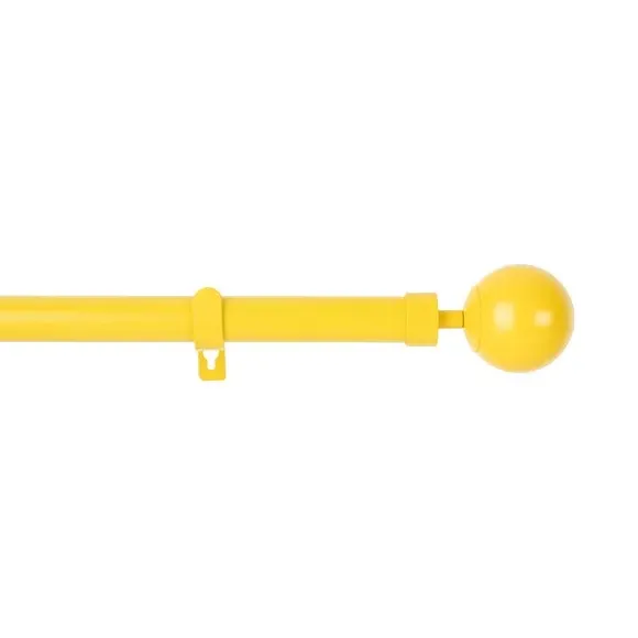 Extendable Curtain Pole with Eyelets - Sunshine