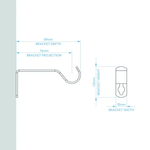 Extendable Curtain Pole with Globe Finial - Steel