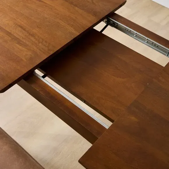 Extendable Dining Table 6-8 Seater - Dark Wood