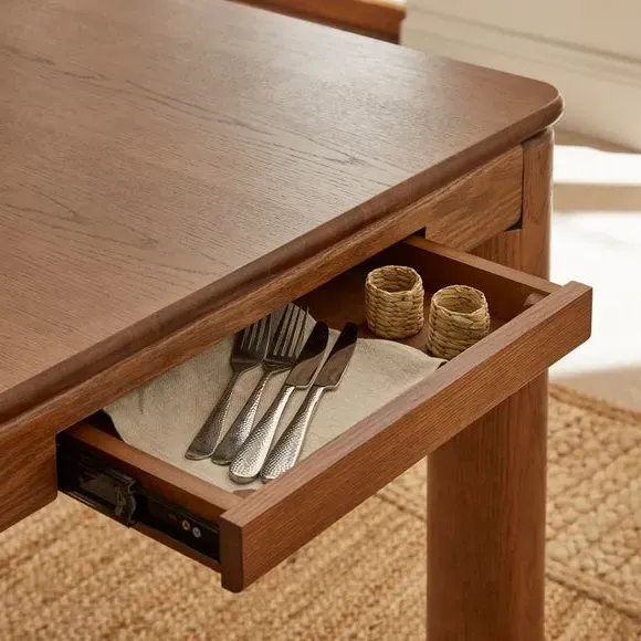 Extendable Dining Table 6-8 Seater - Wood