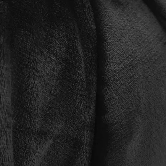 Extra Large Throw Blanket - Black, Polyester