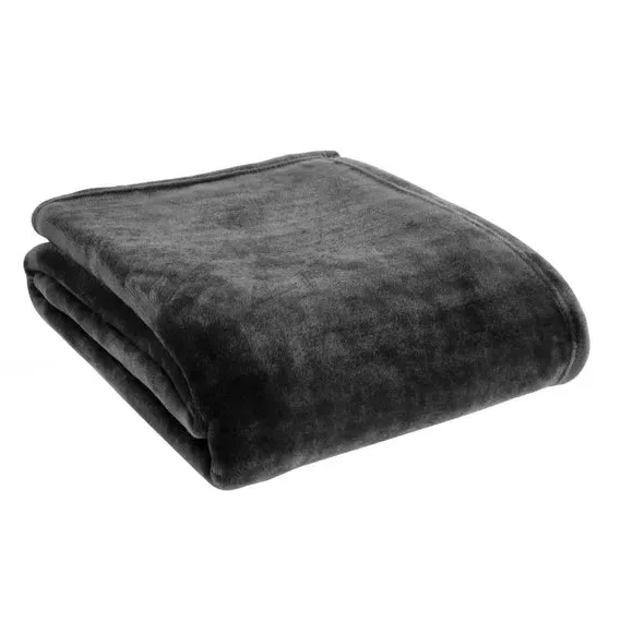 Extra Large Throw Blanket - Black, Polyester