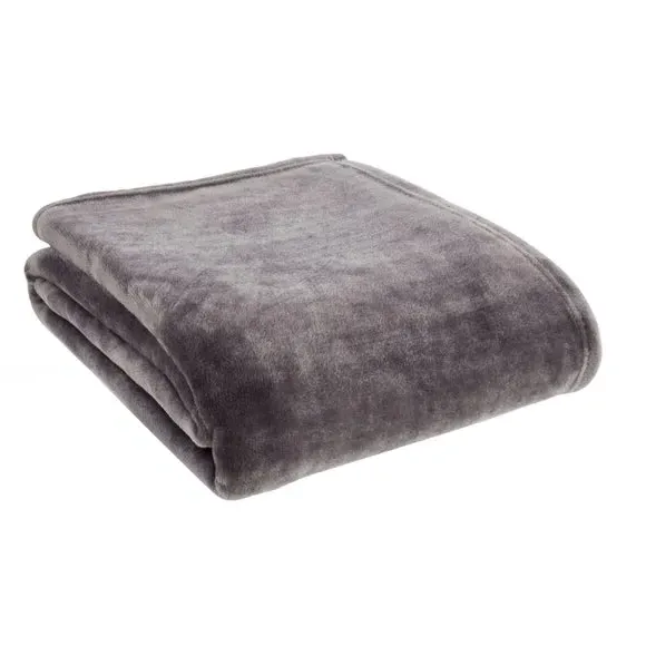 Extra Large Throw Blanket - Charcoal, Polyester