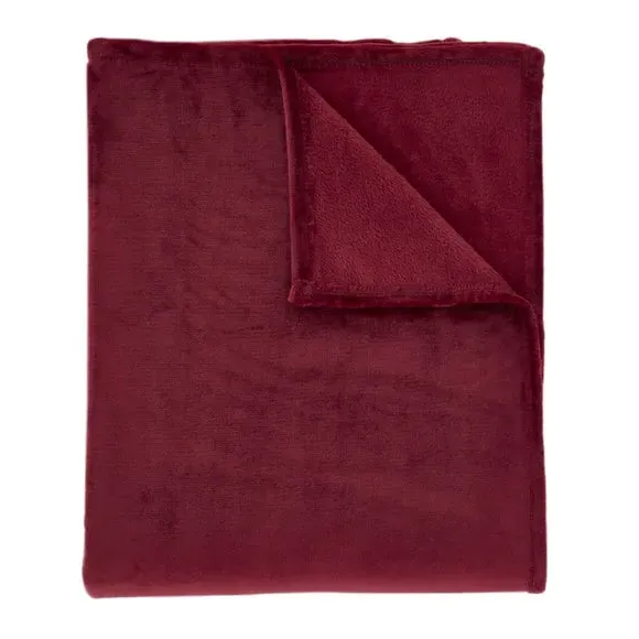 Extra Large Throw Blanket - Red, Polyester
