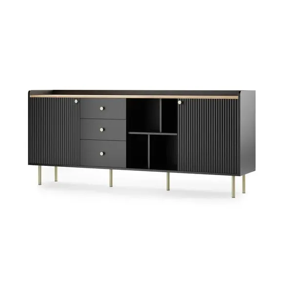 Extra Wide Sideboard - Black