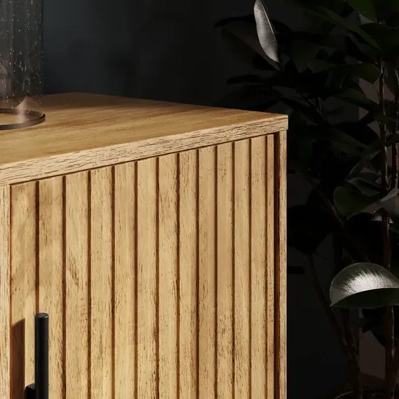 Extra Wide Sideboard with Storage - Mango Wood
