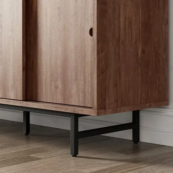 Extra Wide Sideboard with Storage - Pine