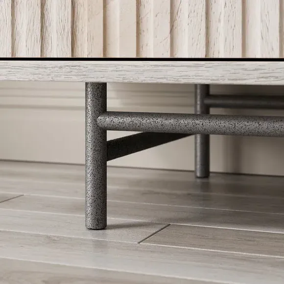 Extra Wide Sideboard with Storage - Whitewash