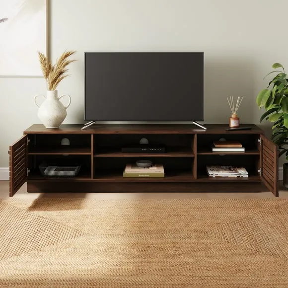 Extra Wide TV Unit for 65" TVs - Dark Wood