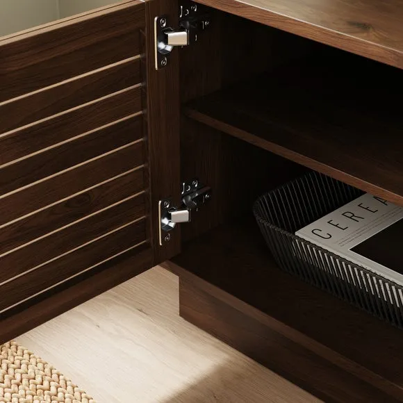 Extra Wide TV Unit for 65" TVs - Dark Wood