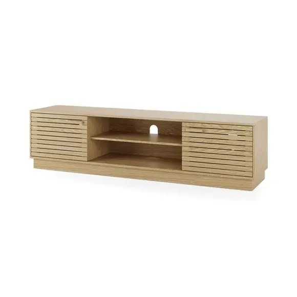 Extra Wide TV Unit for 65" TVs - Light Wood