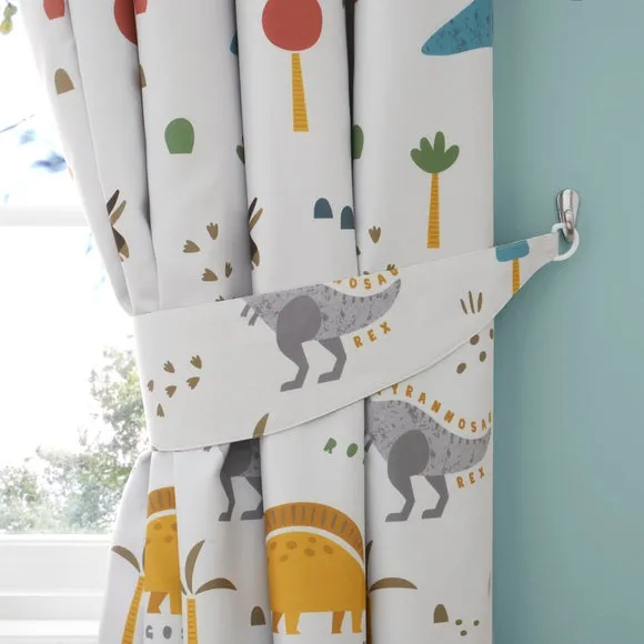 Eyelet Blackout Curtains - Multicolor, Polyester