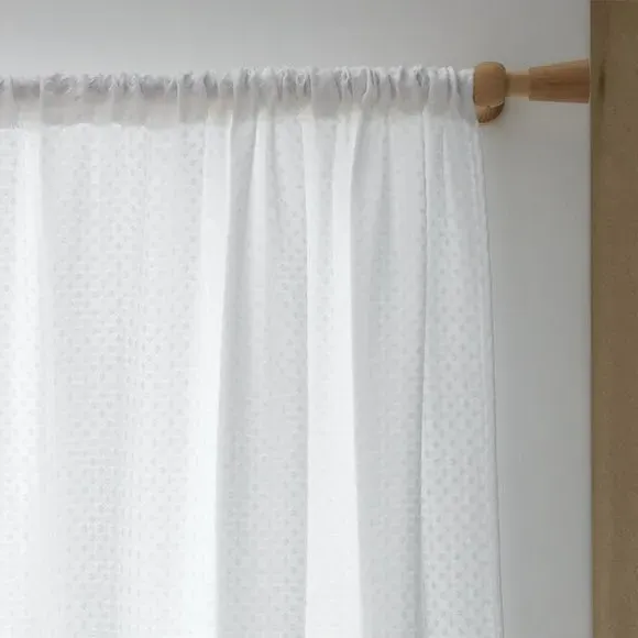Eyelet Curtains Reversible Design - Teal