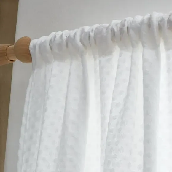 Eyelet Curtains Reversible Design - Teal