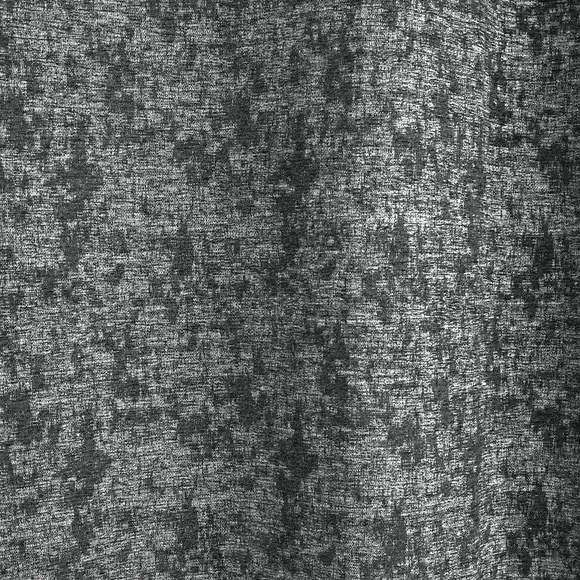 Eyelet Curtains with Lining - Grey, Chenille