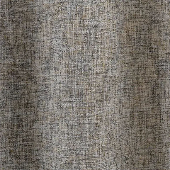 Eyelet Curtains with Lining - Natural, Slub Yarn