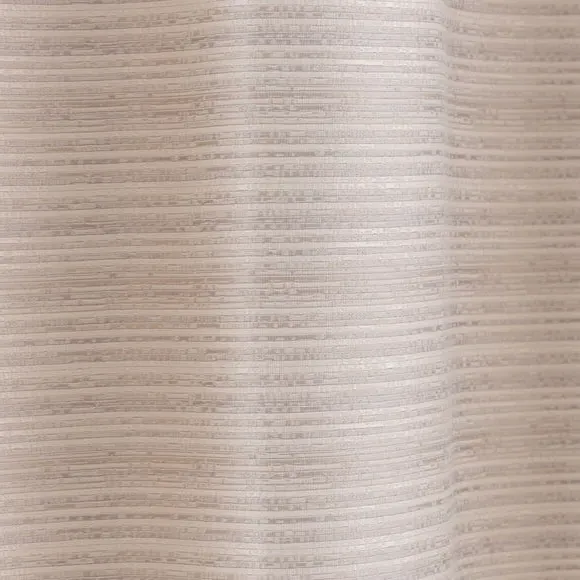 Eyelet Curtains with Shimmer - Natural, Polyester