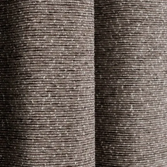Eyelet Curtains with Thermal Lining - Moleskin