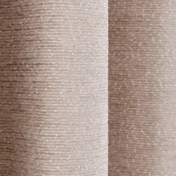 Eyelet Curtains with Thermal Lining - Natural