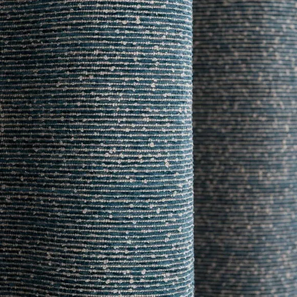 Eyelet Curtains with Thermal Lining - Peacock
