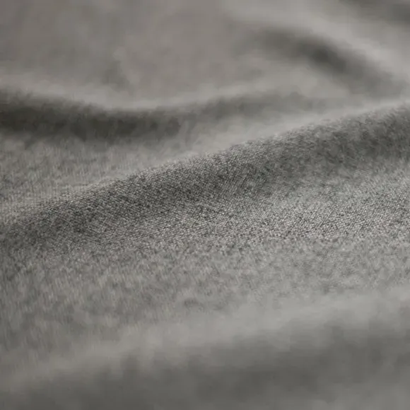 Eyelet Door Curtain with Blackout - Charcoal