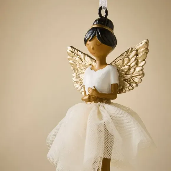Fairy Hanging Decoration - Gold, Resin