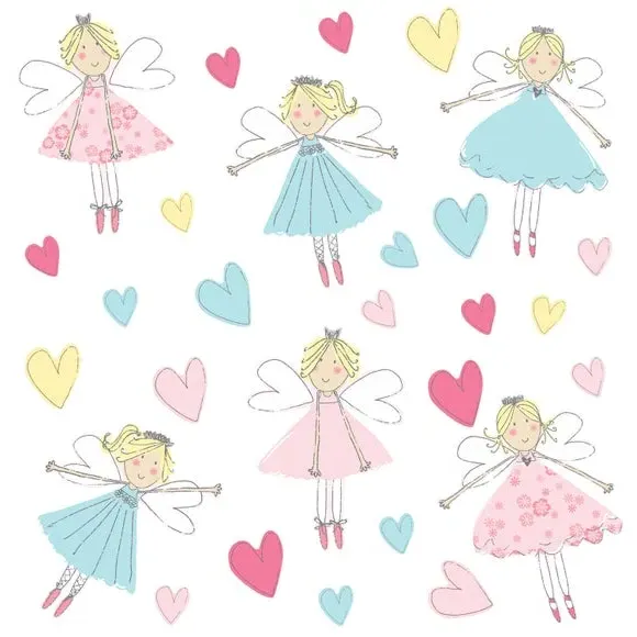 Fairy Wall Stickers - Multicolor