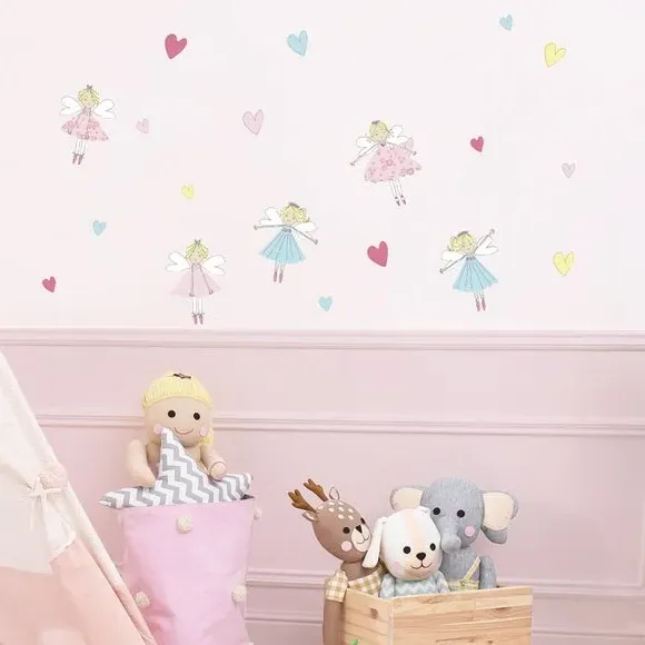 Fairy Wall Stickers - Multicolor