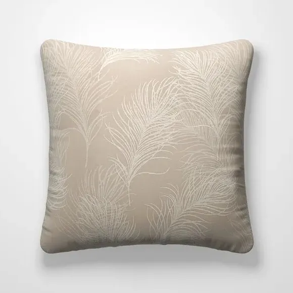 Feathers Cushion Cover - Coffee