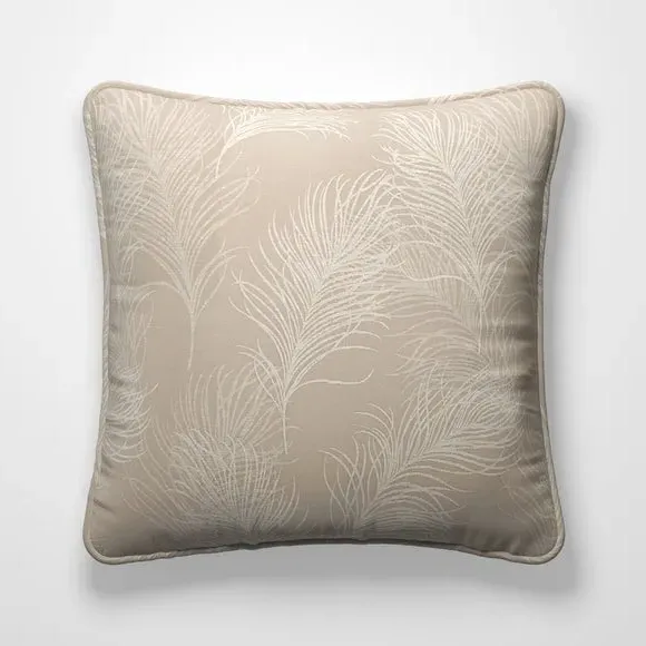 Feathers Cushion Cover - Coffee